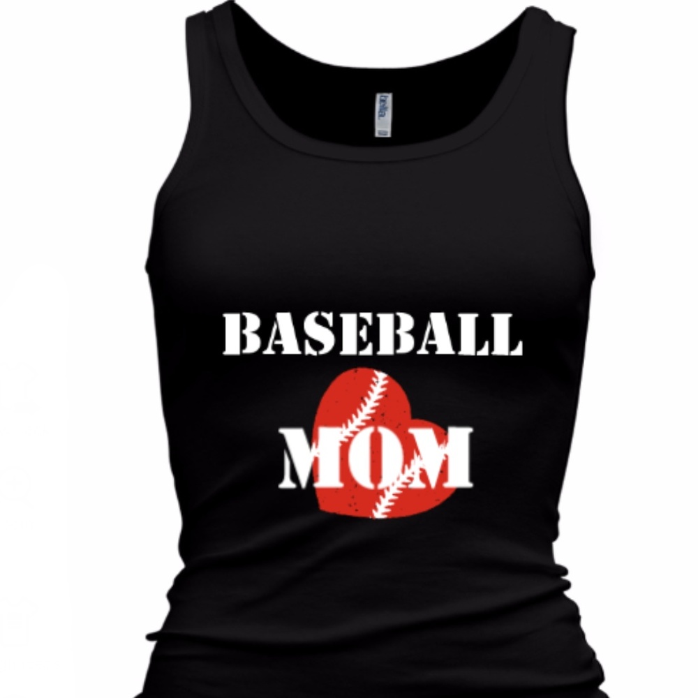 Custom Tank "Baseball Mom"